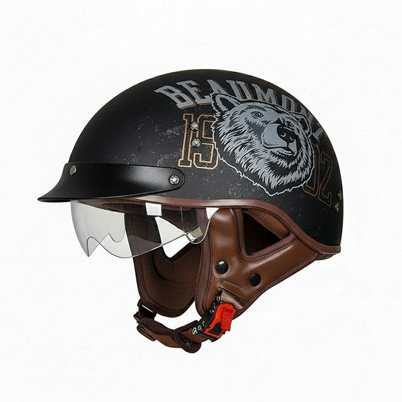 Cruiser Retro Helmet | DOT Approved