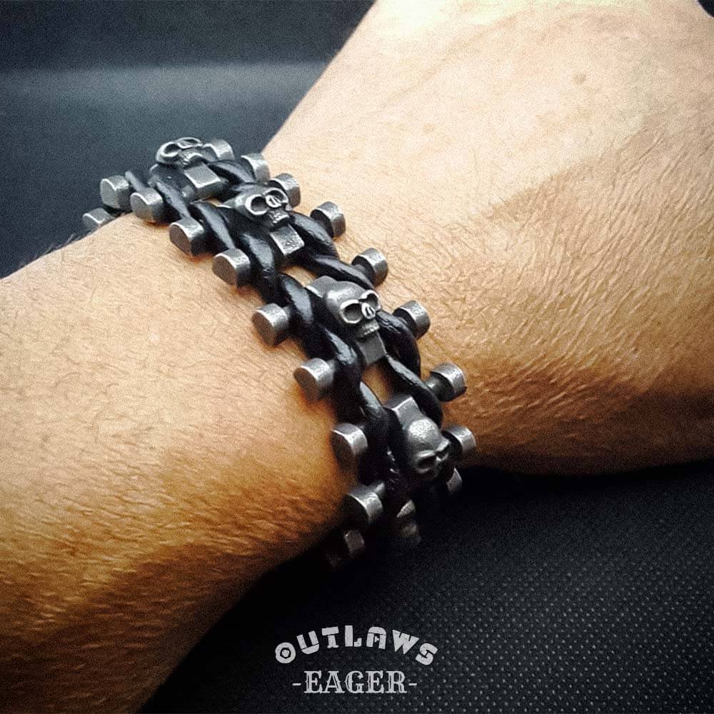 Steampunk Skeleton Bracelet