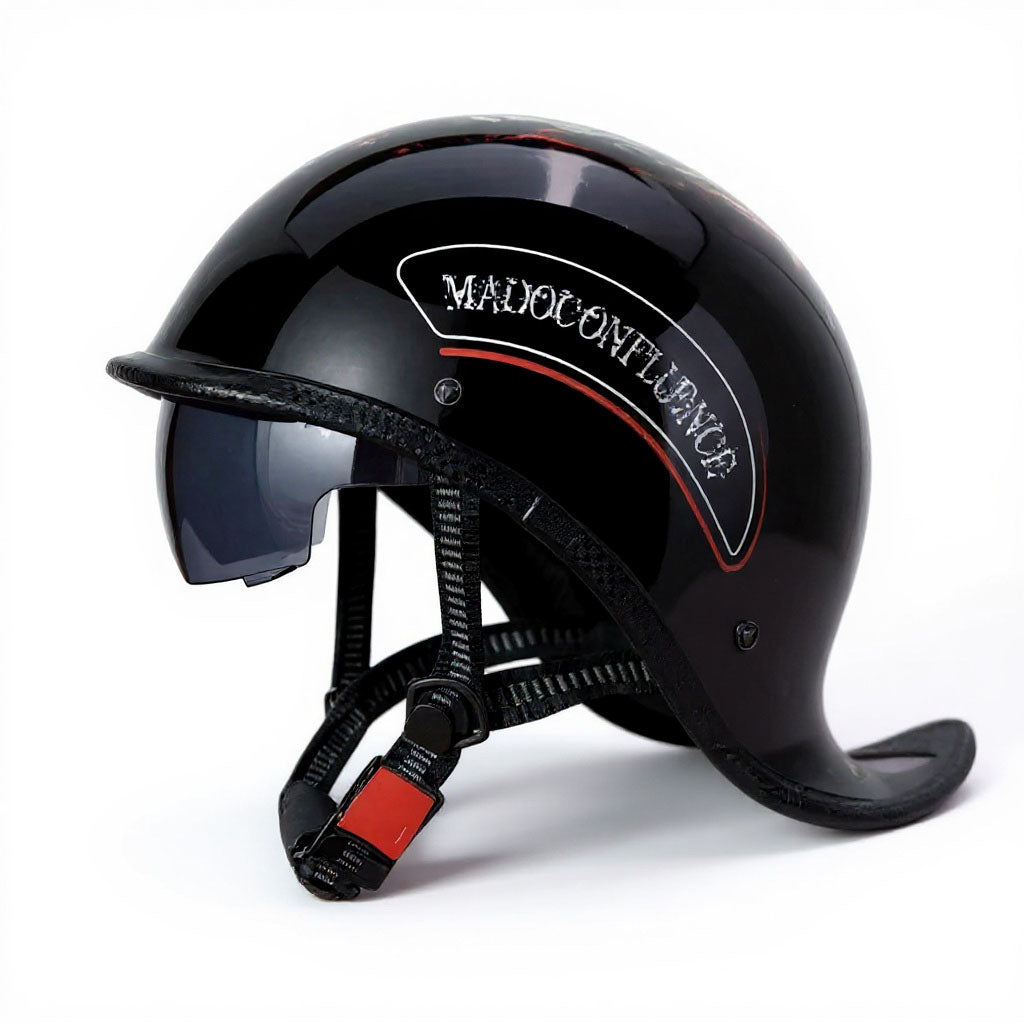 RoadMaster Vintage Half Helmet | DOT Approved