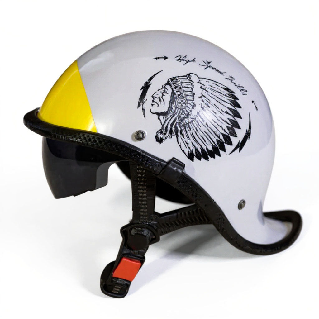 RoadMaster Vintage Half Helmet | DOT Approved