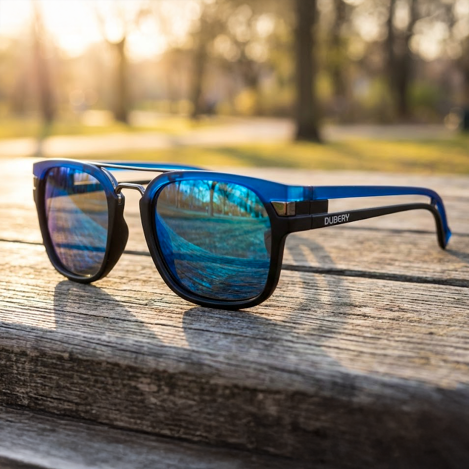 Retro Square Polarized Sunglasses