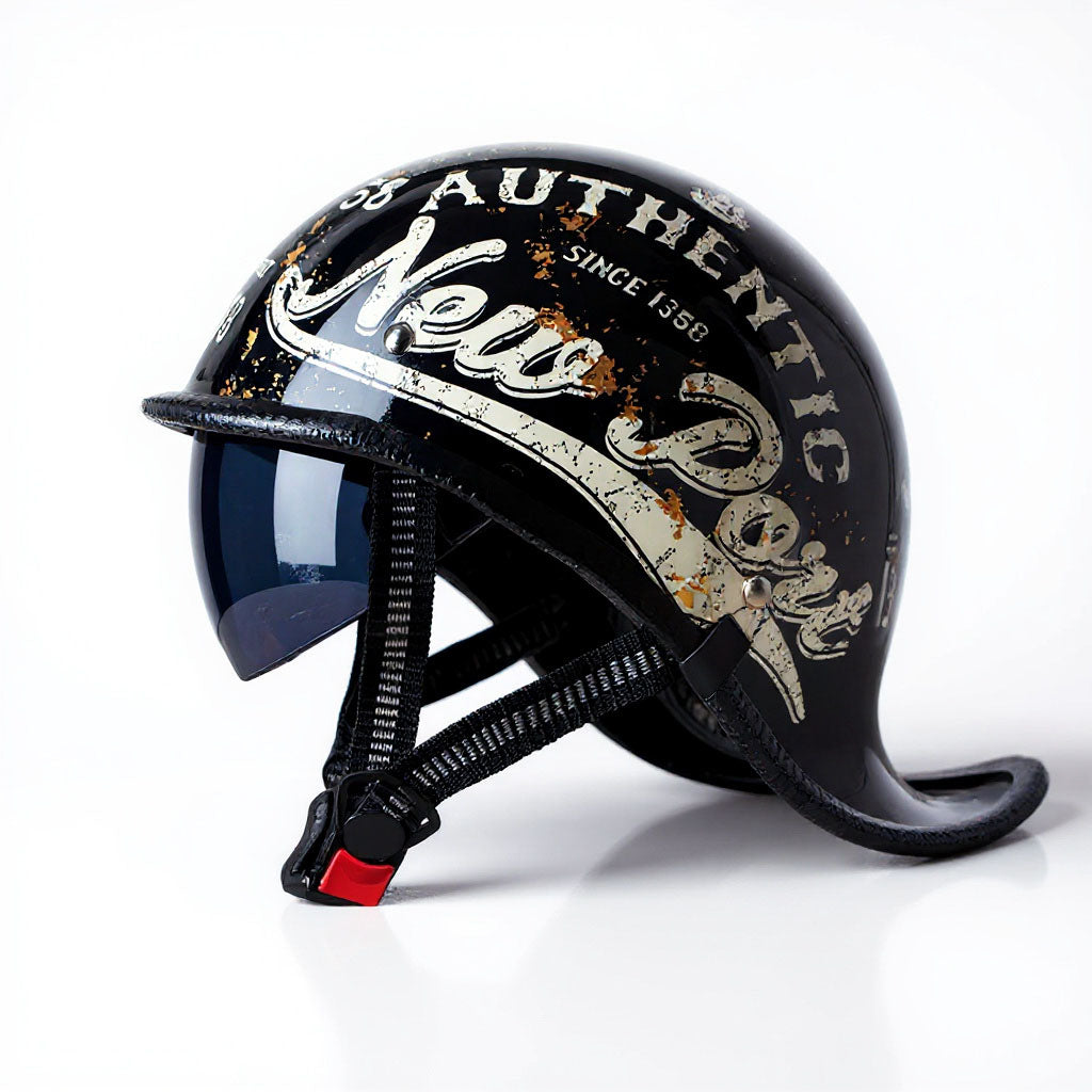 RoadMaster Vintage Half Helmet | DOT Approved