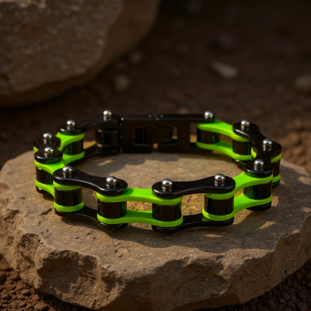 Road Warrior Biker Chain Bracelet
