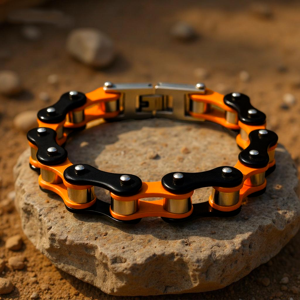 Road Warrior Biker Chain Bracelet