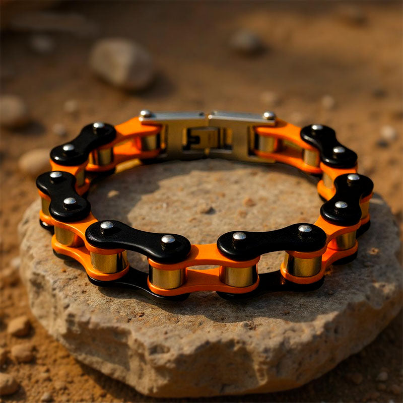 Road Warrior Biker Chain Bracelet