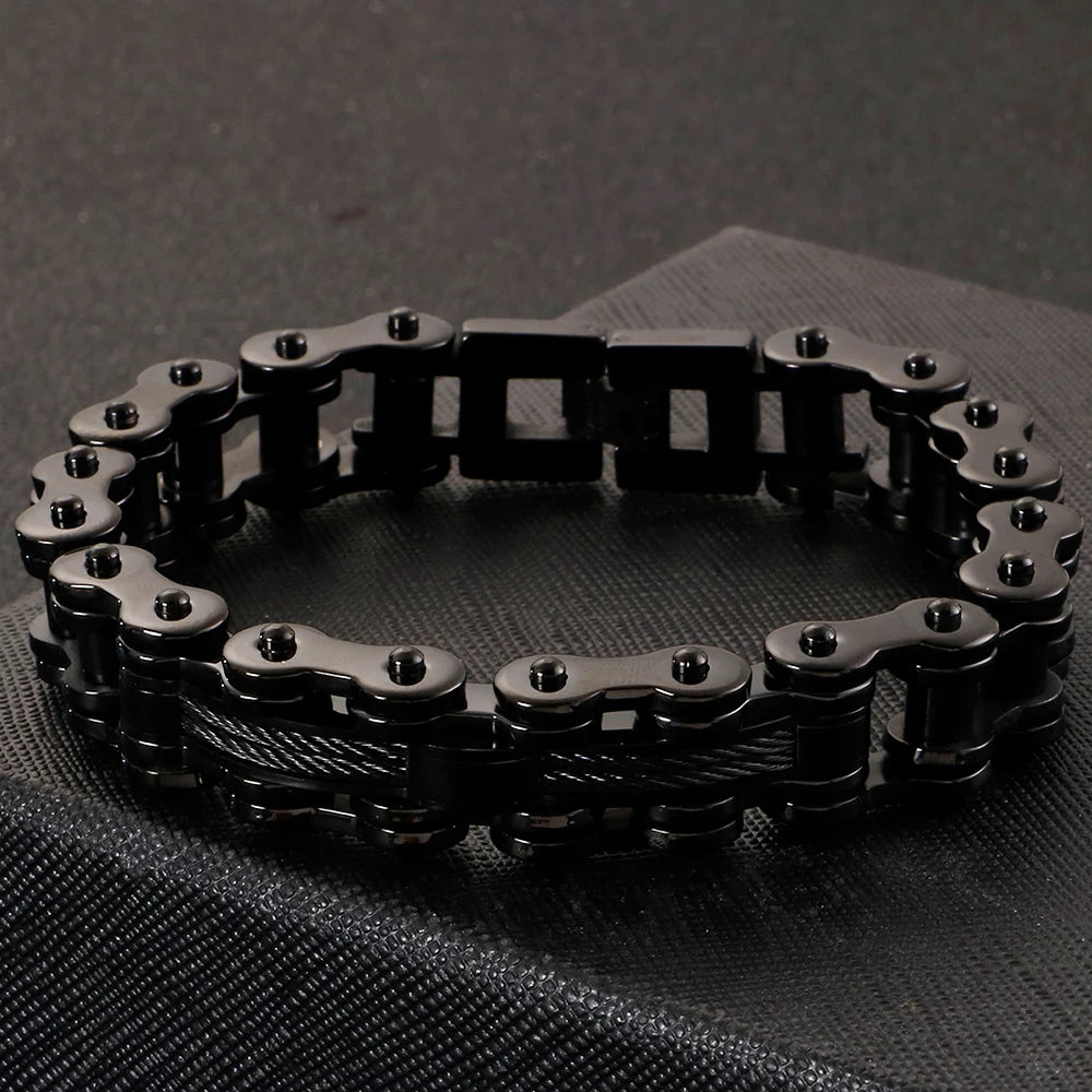 Motorcycle Chain Rope Bracelet