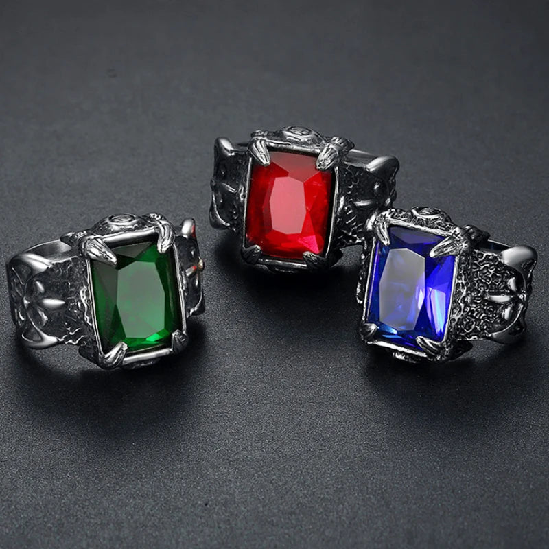 Dragon Claw Stone Ring