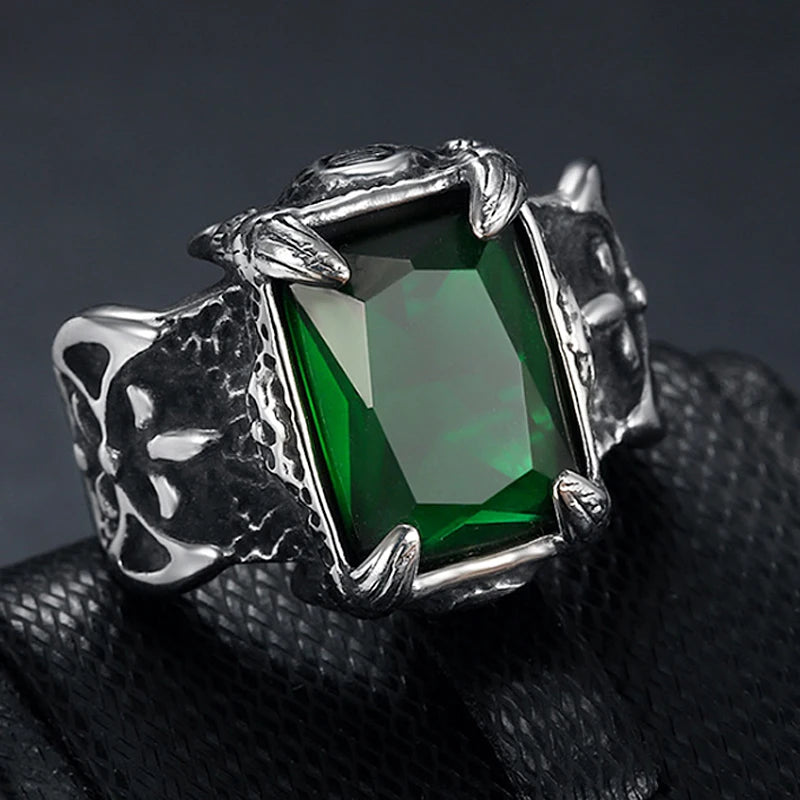 Dragon Claw Stone Ring