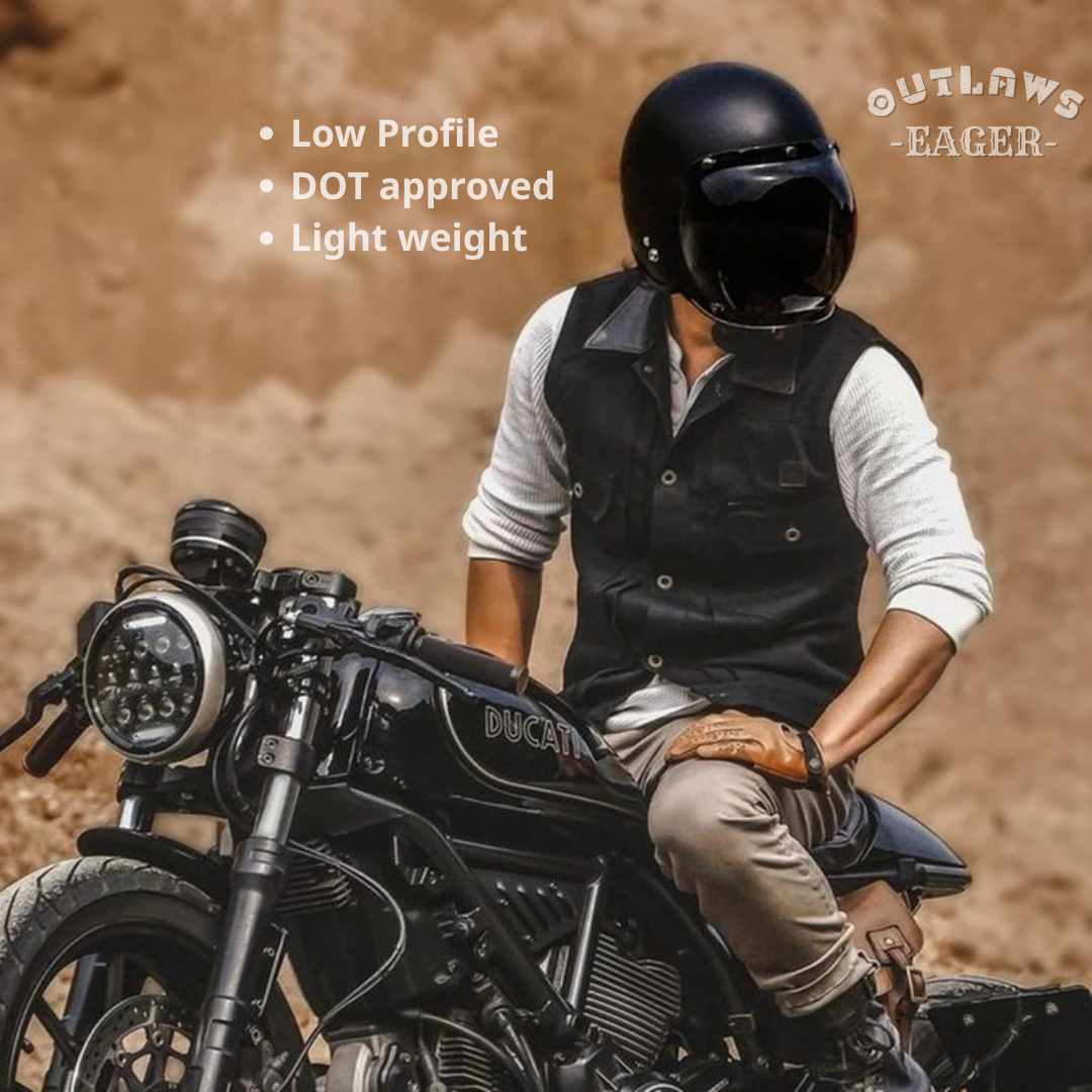 Samurai Spirit Low Profile Helmet | DOT Approved