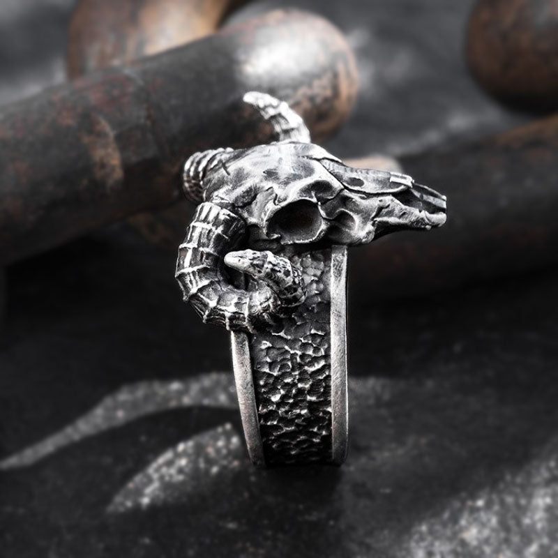 Hellram Skull Ring