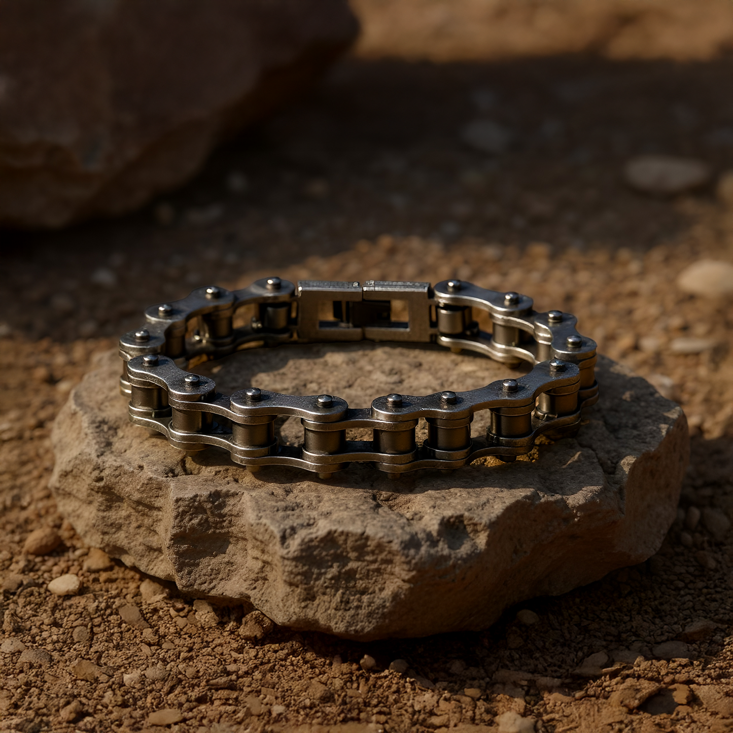 Road Warrior Biker Chain Bracelet