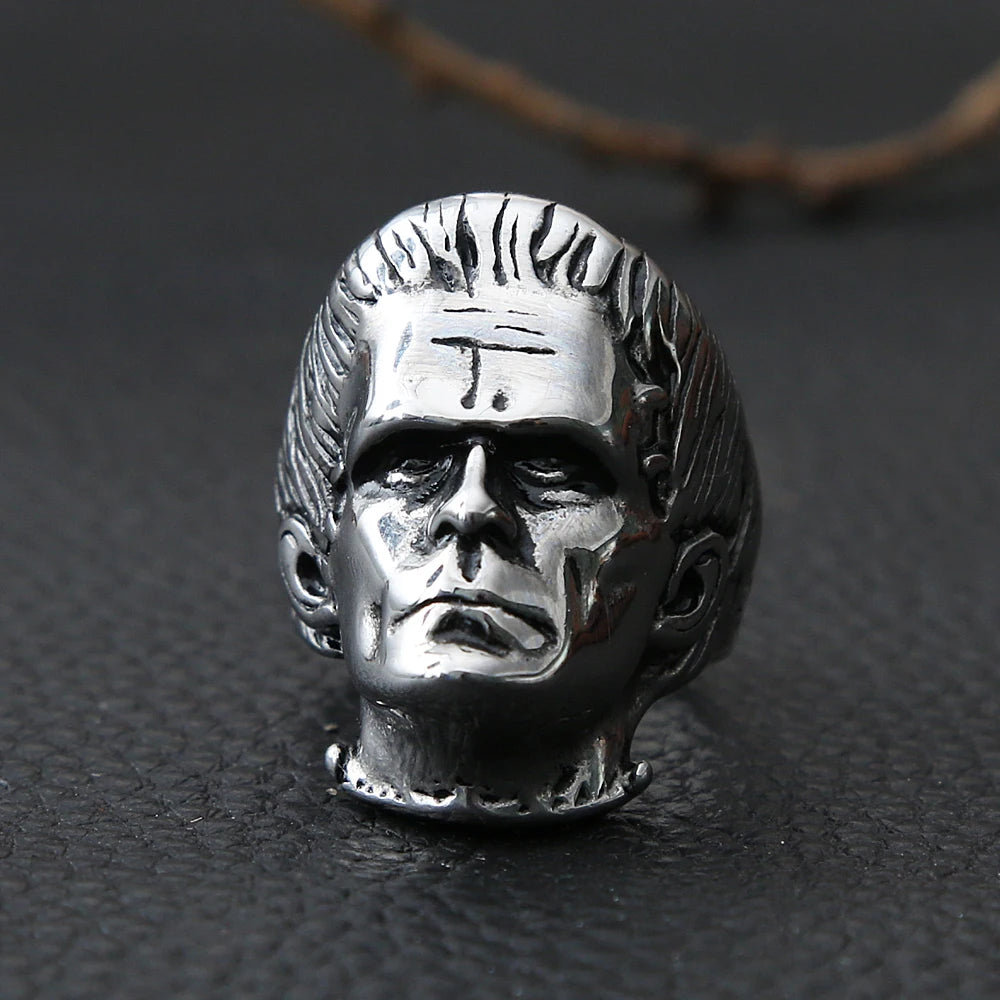 Frankenstein Skull Ring