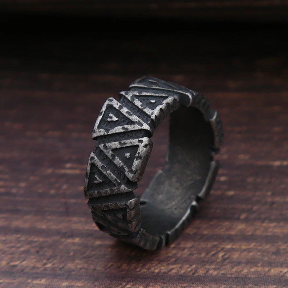 Viking Valknut Amulet Ring