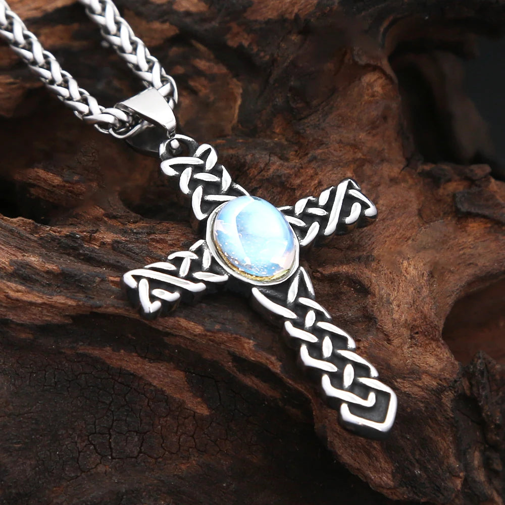 Celtic Knot Cross Necklace