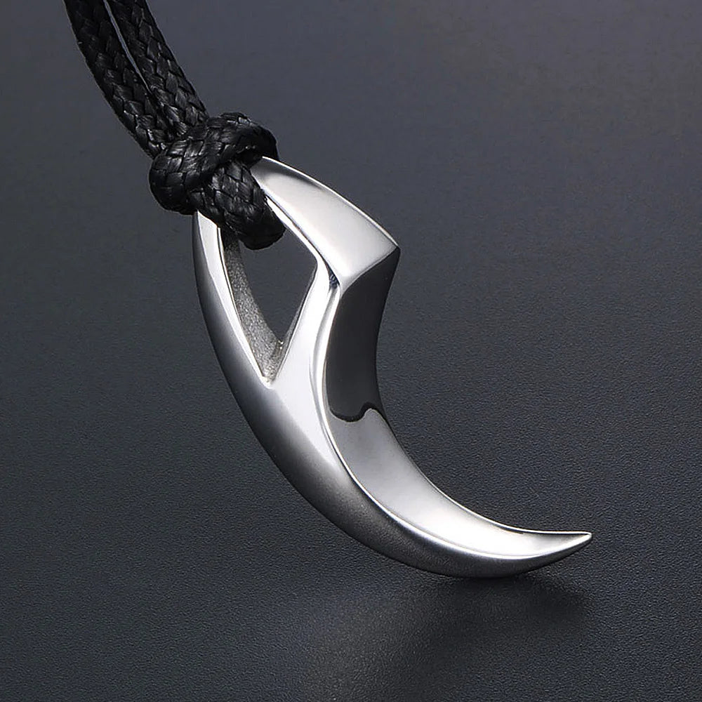 Wolf Tooth Spike Necklace