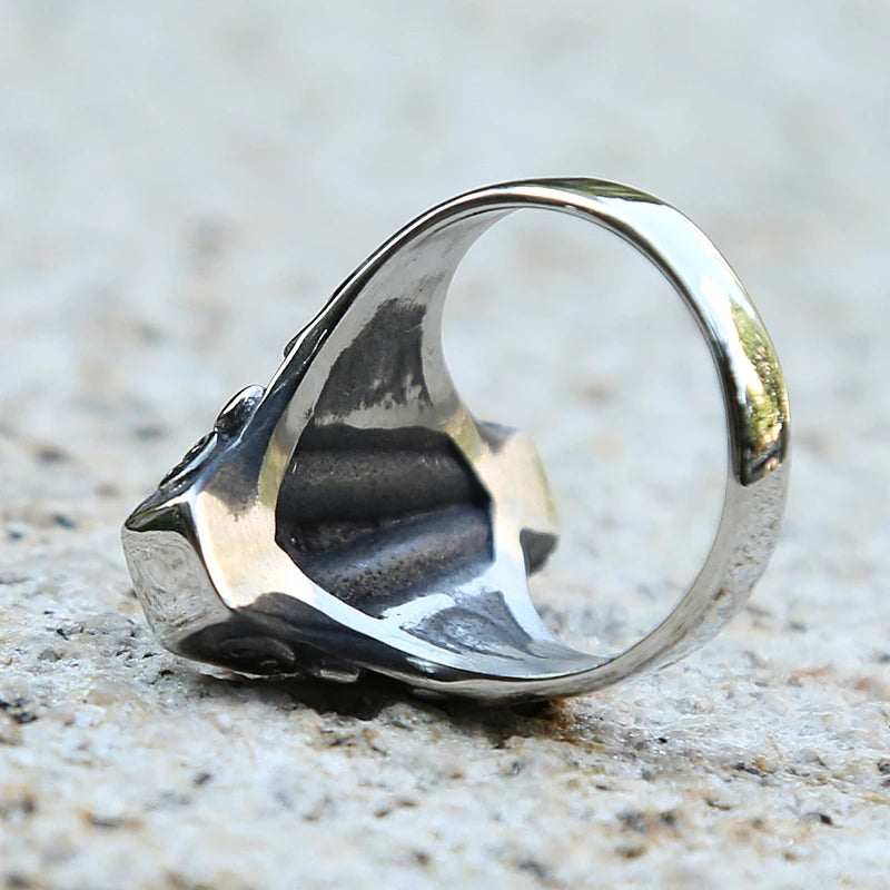Zombie Vampire Skull Coffin Ring
