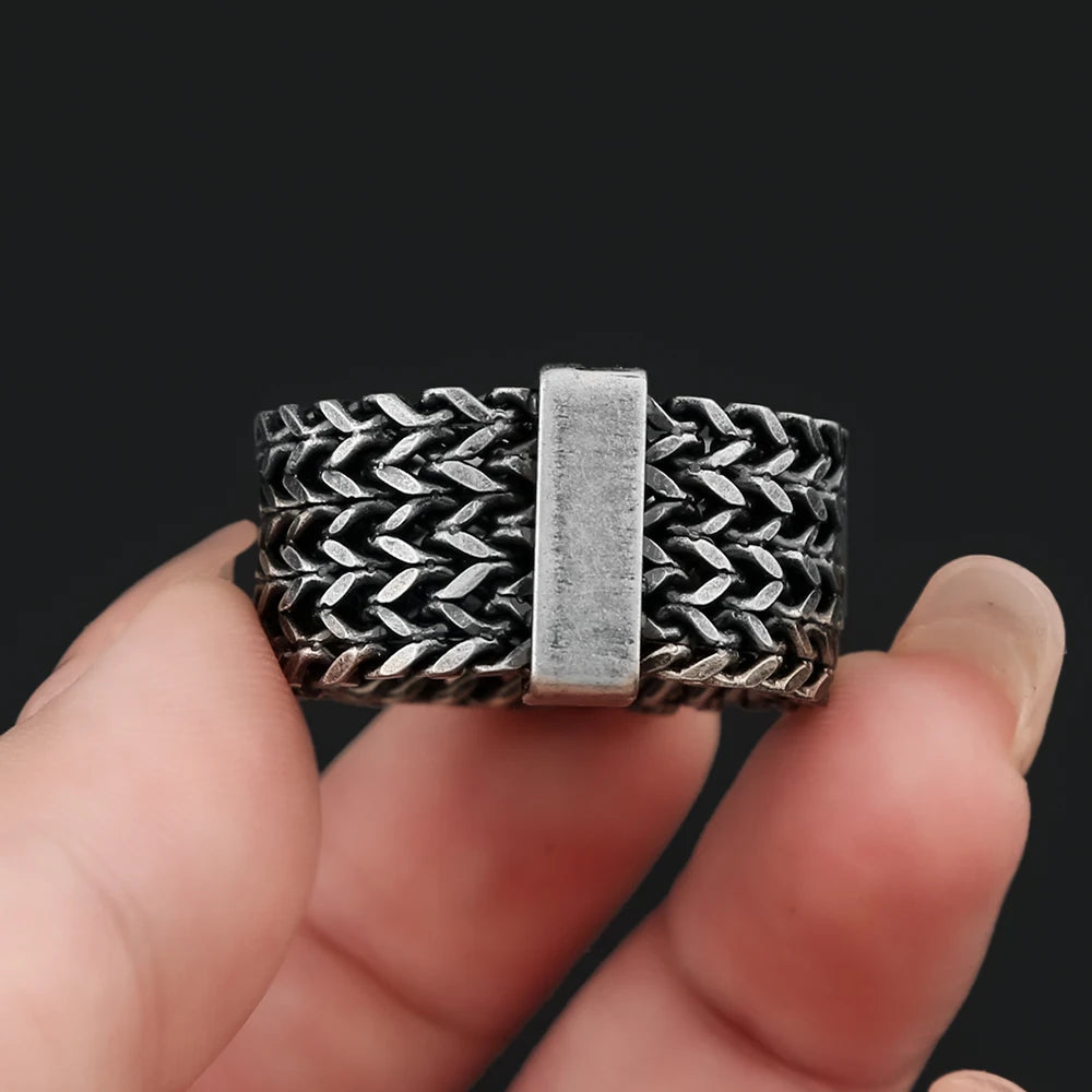Chain Link Mesh Ring