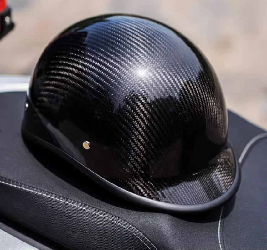 Heritage Carbon Low Profile Helmet | DOT Approved