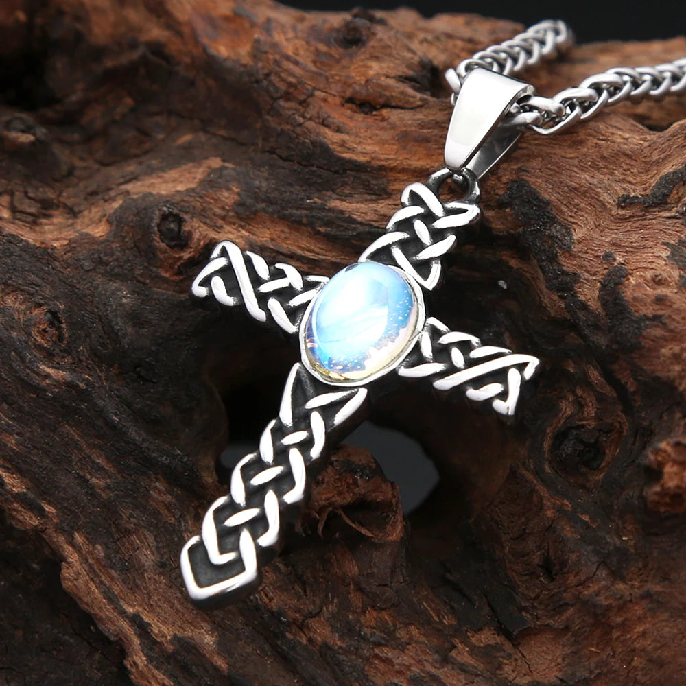 Celtic Knot Cross Necklace