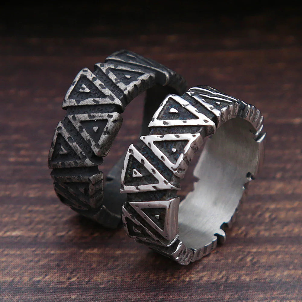 Viking Valknut Amulet Ring