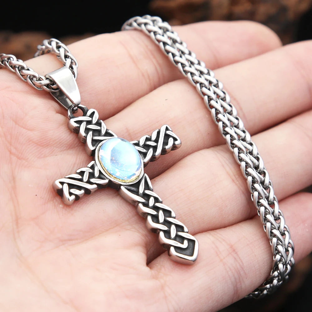 Celtic Knot Cross Necklace