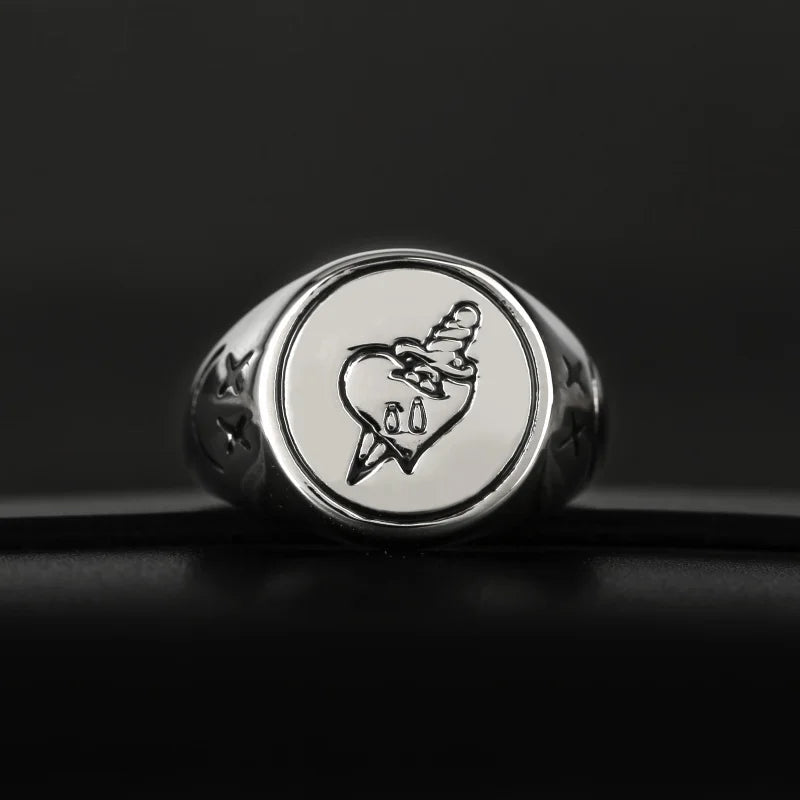 Dagger Heart Ring