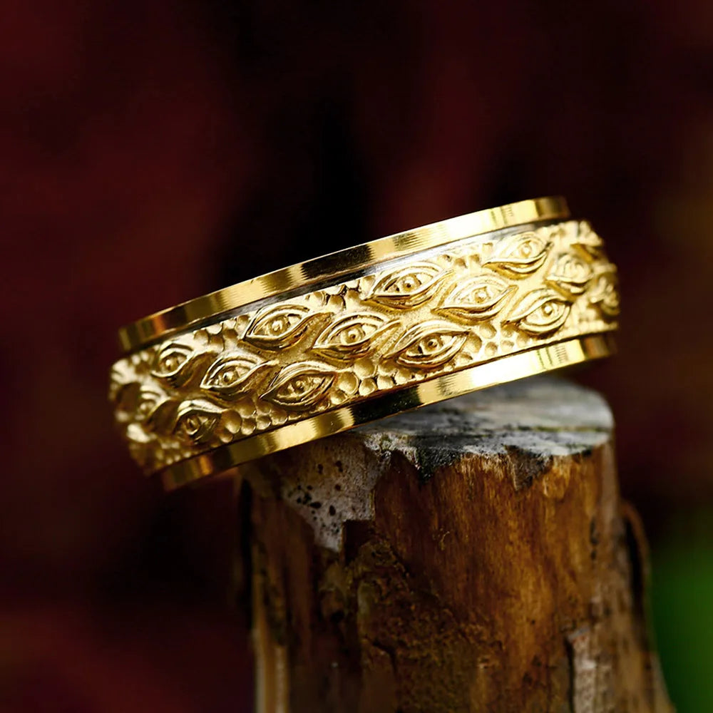 Cosmic Infinity Rotatable Ring
