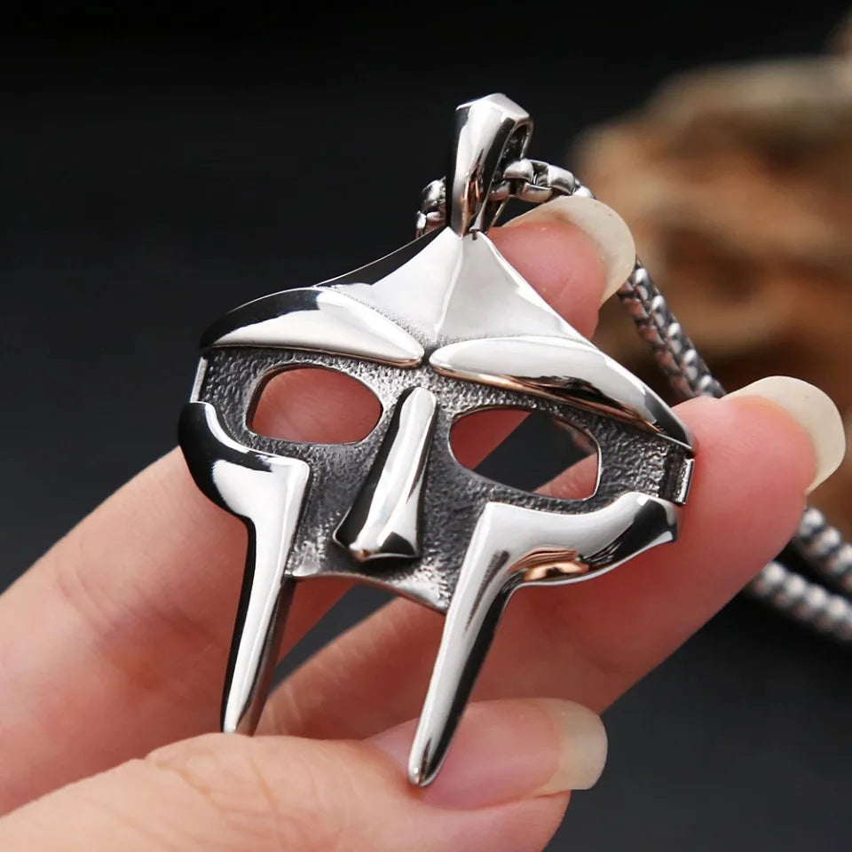 MF Doom Mask Necklace