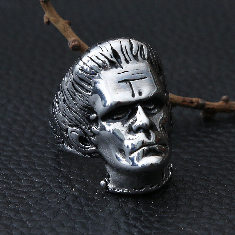 Frankenstein Skull Ring