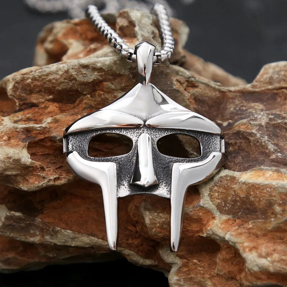 MF Doom Mask Necklace