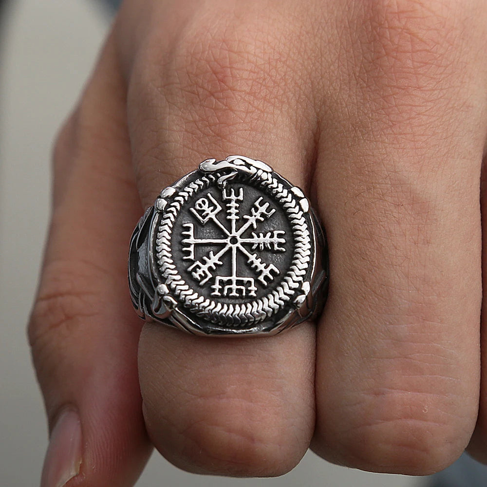 Helm of Awe Viking Ring