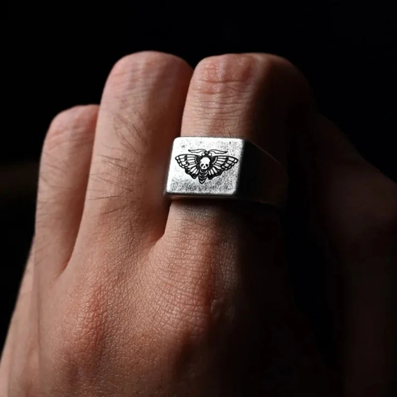 Death Moth Ring