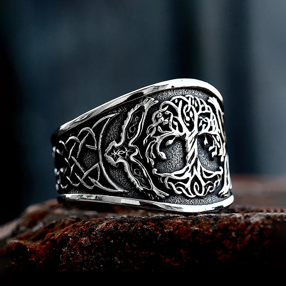 Yggdrasil Tree of Life Ring