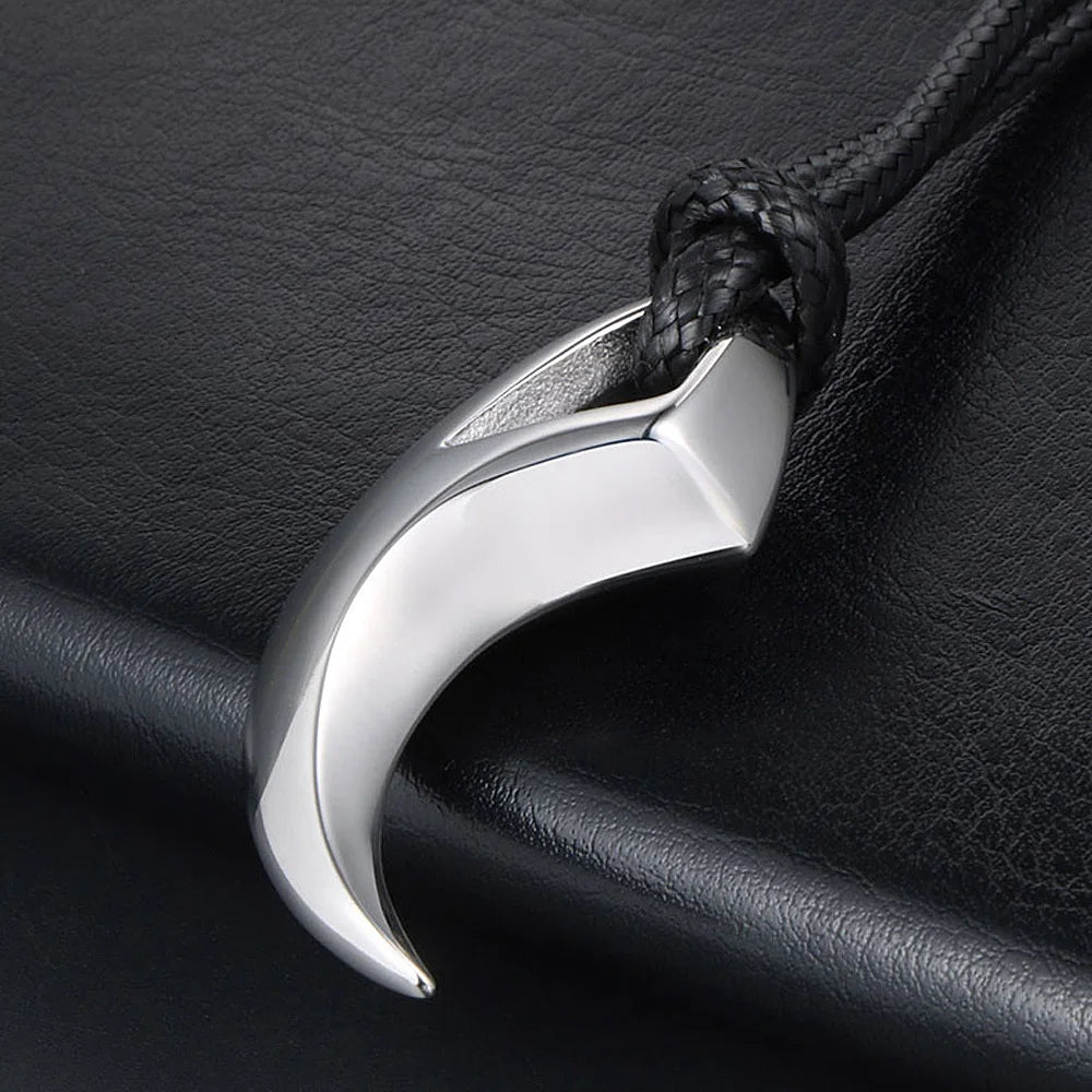 Wolf Tooth Spike Necklace