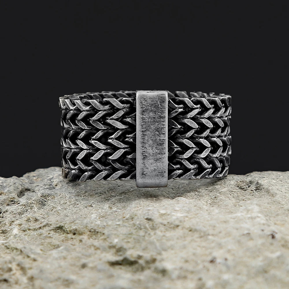 Chain Link Mesh Ring