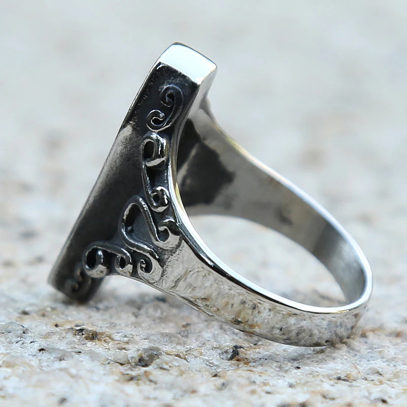 Zombie Vampire Skull Coffin Ring