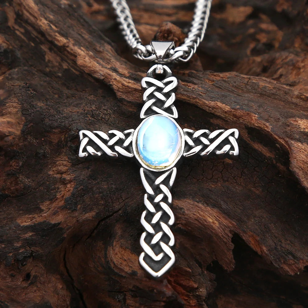 Celtic Knot Cross Necklace