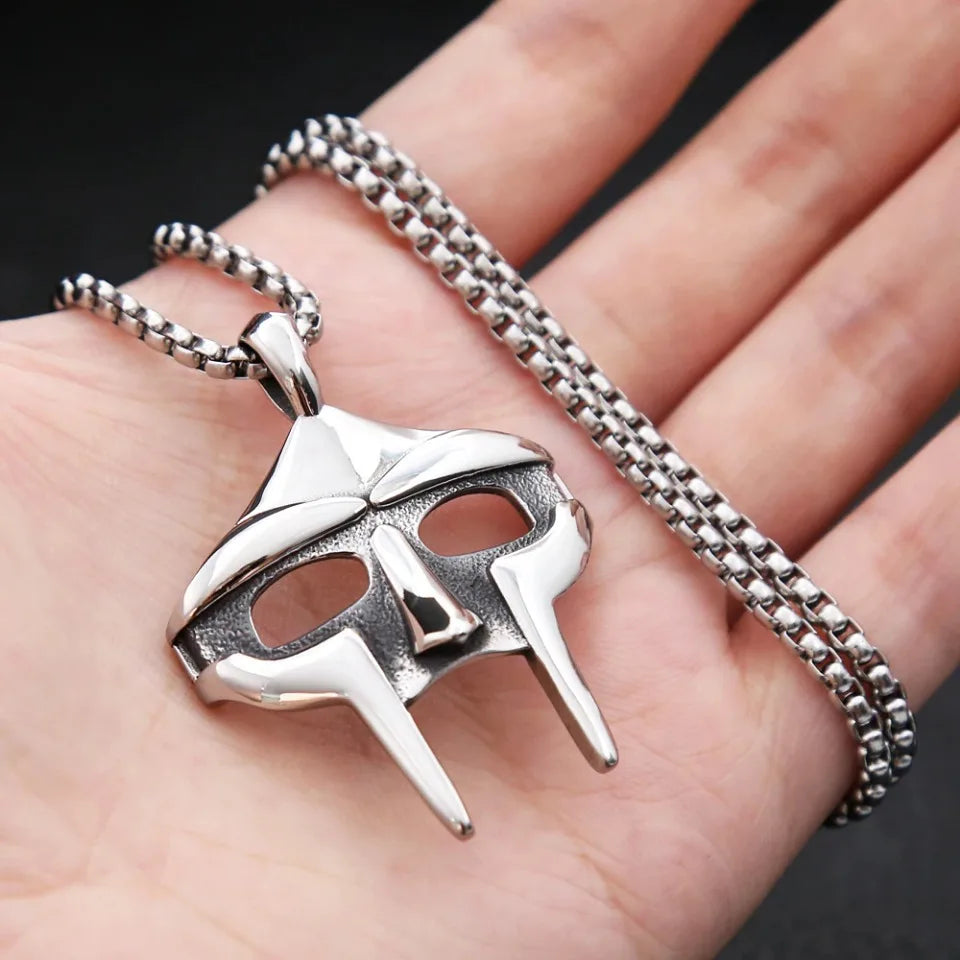 MF Doom Mask Necklace