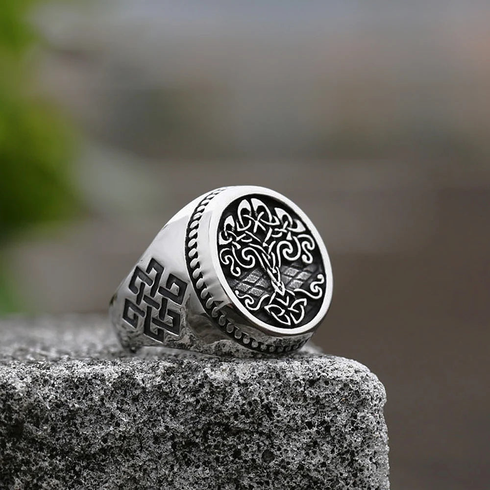 Yggdrasil Tree of Life Ring