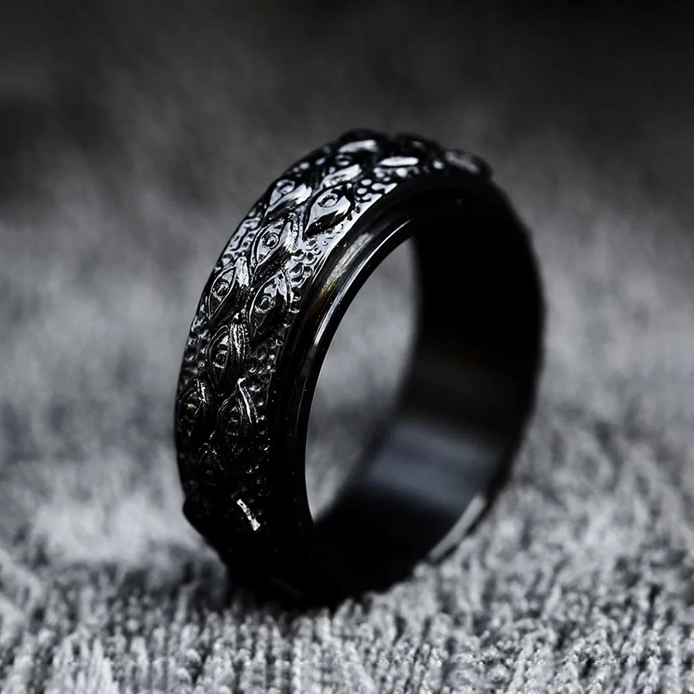Cosmic Infinity Rotatable Ring
