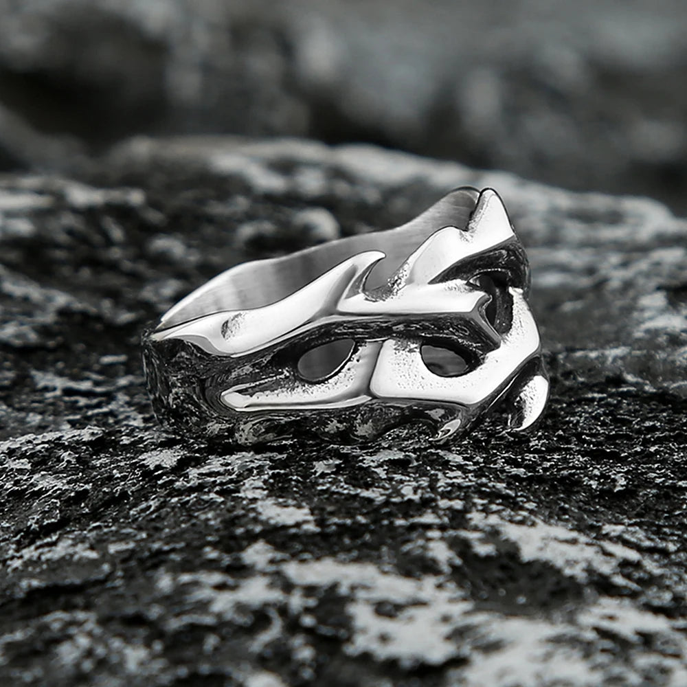 Crown of Thorns Punk Ring