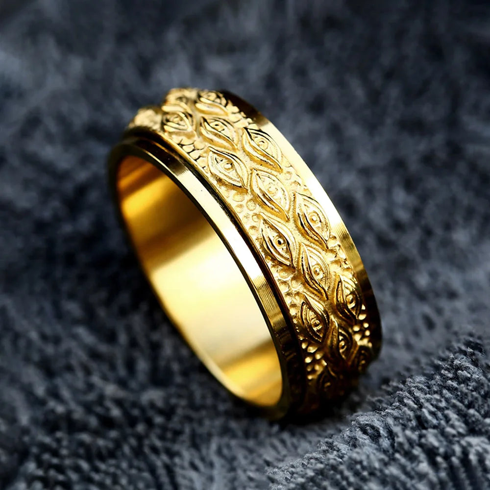 Cosmic Infinity Rotatable Ring