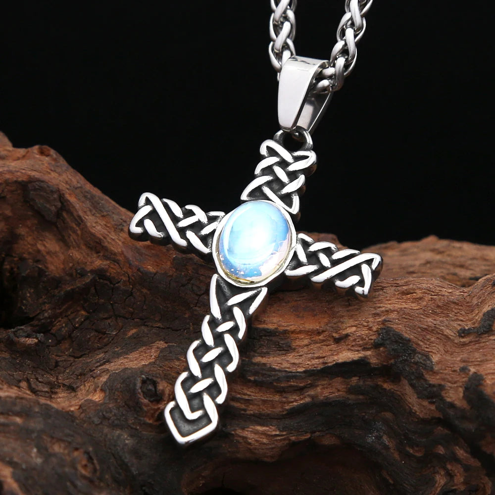 Celtic Knot Cross Necklace