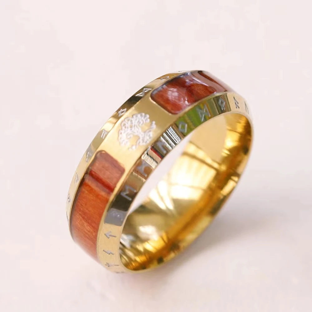 Ancient Norse Tree of Life Ring