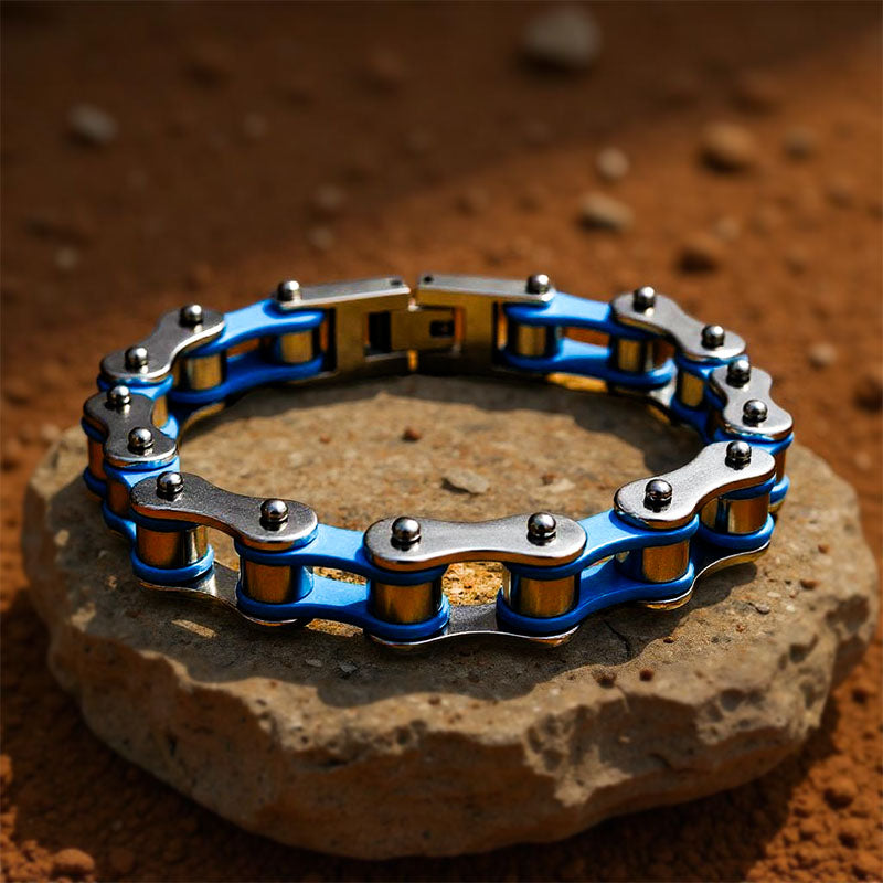 Road Warrior Biker Chain Bracelet