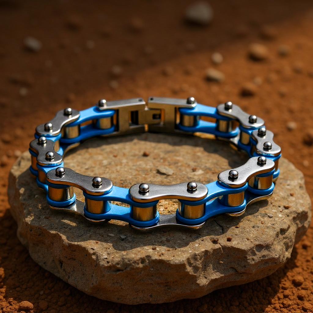 Road Warrior Biker Chain Bracelet