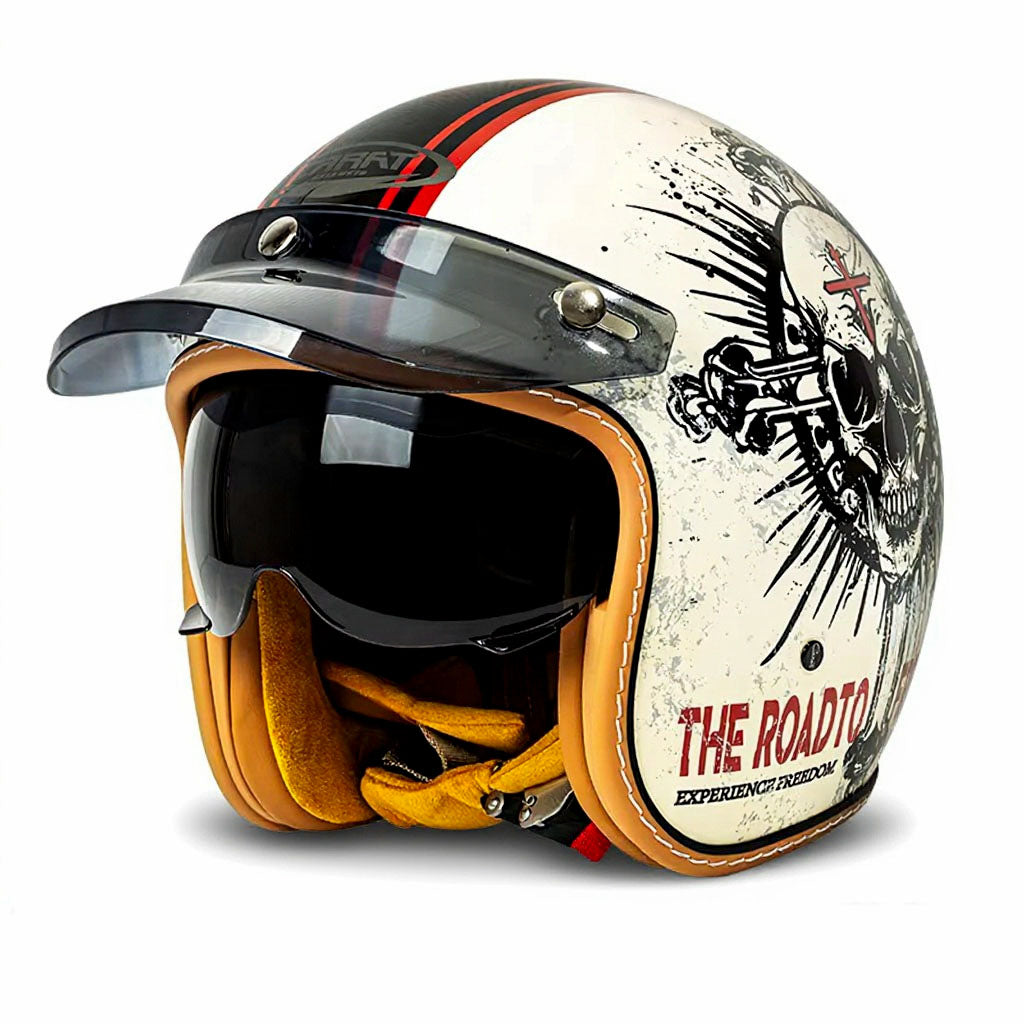 RetroRider Low Profile Helmet | DOT Approved