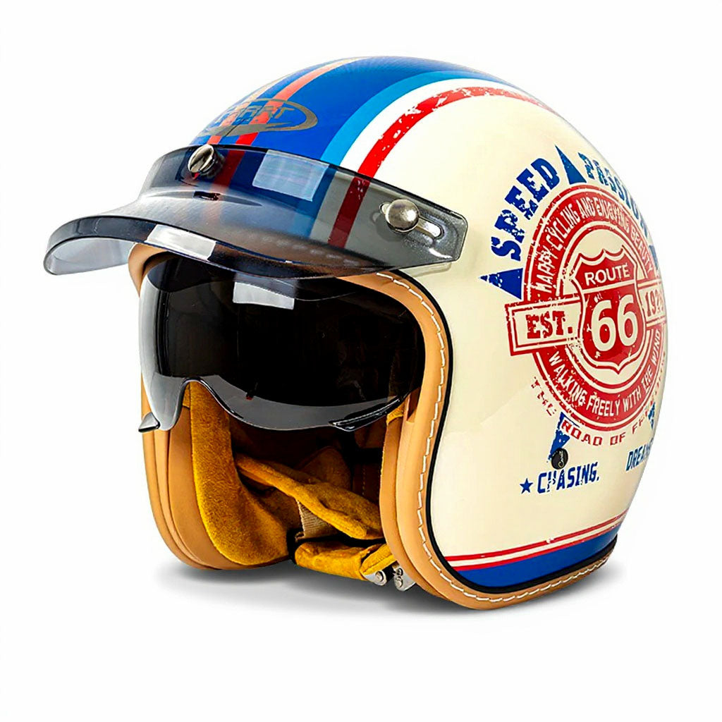RetroRider Low Profile Helmet | DOT Approved