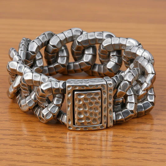 Serpent Coil Bracelet - 24cm Length