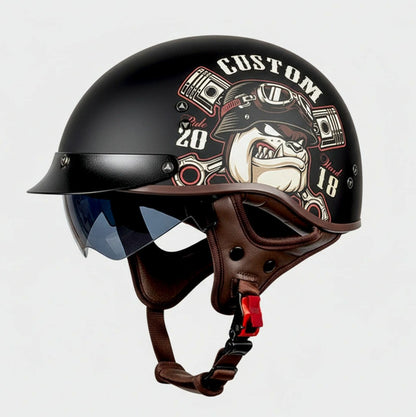 Cruiser Retro Helmet | DOT Approved